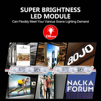Module LED étanche IP67 12V SMD 2835 en gros pour enseignes lumineuses et caissons lumineux