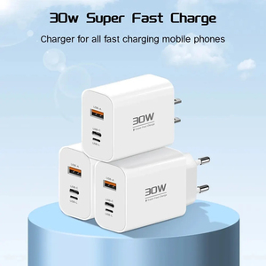 <span class=keywords><strong>Cargador</strong></span> de 30W para teléfono móvil, dispositivo de carga flash de tres puertos, apto para tableta, Android, <span class=keywords><strong>iPhone</strong></span> 15 y <span class=keywords><strong>14</strong></span> - Product Image 5