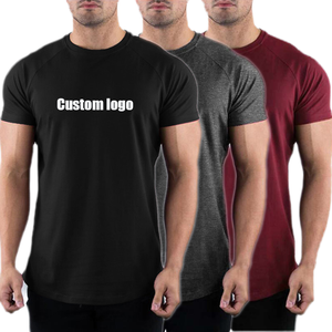Men's Gym <strong>Compression</strong> <strong>Shirt</strong> 95% Cotton 5% Spandex Regular Fit Blank Solid <strong>Black</strong> Quick Dry Fitness T-<strong>Shirt</strong> Casual Style - Product Image 4