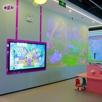 Tableau interactif éducatif à écran tactile, conception monobloc, écran numérique intelligent pour les écoles