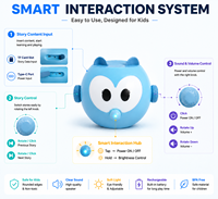 Jouet éducatif NFC, lecteur de cartes d'histoires tactile, lecteur audio sans écran, développe des compétences d'autonomie et protège les yeux, OEM/ODM