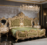Meubles de salle à manger de style baroque rococo français, style campagnard traditionnel, ensemble de table et chaises de salle à manger classiques pour 8-10-14 personnes, table et chaises antiques