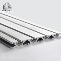 Profilé d'extrusion en alliage d'aluminium Pt 25 à rainure en T pour usinage CNC, catalogue usine