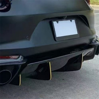 Kit carrosserie en fibre de carbone sèche 3K de style OEM de haute qualité pour la modification de la Ferrari 812 GTS, kit de lèvre de pare-chocs arrière léger