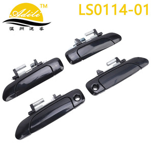 มือจับประตูฮอนด้า ซีวิคพลาสติกสีดำและโลหะสำหรับซ่อมแซมชุด 4 ชิ้น - Product Image 4