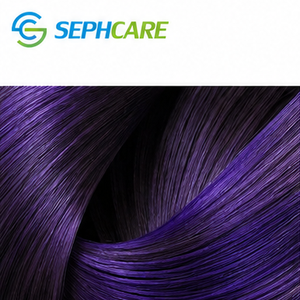 Pigmento Acido Viola 43 di Grado Cosmetico, Viola Scuro Solubile in Acqua per Tintura per Capelli - Product Image 5