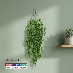Enredadera Artificial Realista con Hojas Verdes para Decoración de Paredes de Balcón, Jardín y Hogar - Product Image 3