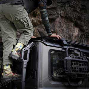 Échelle arrière tout-terrain JROAD pour <span class=keywords><strong>Suzuki</strong></span> <span class=keywords><strong>Jimny</strong></span> 3 portes 5 portes JB64/JB74 |   Kit carrosserie <span class=keywords><strong>JIMNY</strong></span>, accessoires <span class=keywords><strong>JIMNY</strong></span> - Product Image 4