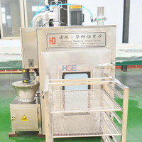 Machine à fumer les saucisses à haut rendement équipement de fumeur de filets four à fumer les saucisses de poisson équipement de poulet fumé