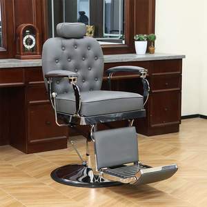 Sillas de barbero y equipos de peluquería al por mayor de fábrica, sillón reclinable hidráulico de alta resistencia adecuado para peluquerías - Product Image 3