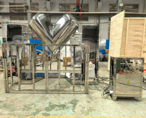 Mélangeur en V industriel de laboratoire DZJX 2 10 <span class=keywords><strong>60</strong></span> <span class=keywords><strong>litres</strong></span>, mélangeur en V-1000, forme 300 kg 3000 l, machine de mélange en V - Product Image 5