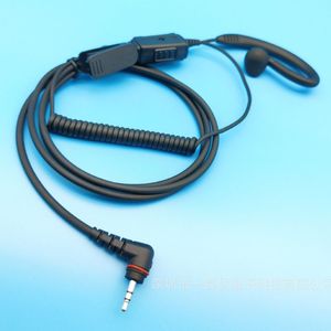 Compatible con el walkie talkie Hytera Pnc360, auricular con micrófono y cable retráctil, accesorio de audio. - Product Image 4
