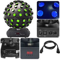 5pcs 18W RGBWA + UV 6in1 Night Club Effect Stage Light LED Magic Disco Ball LED Light Ball