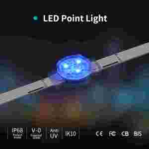 ไฟ LED RGB แบบจุด IP68 สำหรับไฟส่องสะท้อนสะพานและแม่น้ำ - Product Image 2
