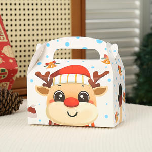 <span class=keywords><strong>Boîte</strong></span> <span class=keywords><strong>à</strong></span> bonbons biodégradable chic et durable pour Noël et la fête des enfants, avec finition mate et couleur fixe, vente en gros OEM - Product Image 4