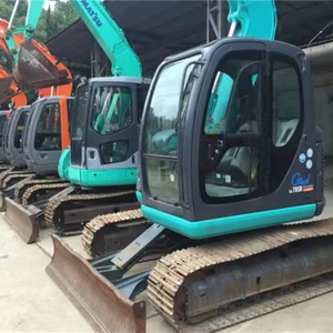 Repuestos gratuitos Miniexcavadora japonesa Kobelco SK75 original usada casi nueva Kobelco sk45 50 60 75 - Product Image 1