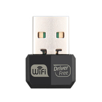Clé USB Wi-Fi sans fil en gros, sans pilote, 2,4 GHz, 150 Mbps, carte réseau USB sans fil pour ordinateur portable