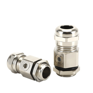Presse-étoupe en acier inoxydable avec connexion filetée PG, connecteur étanche IP65 basse tension - Product Image 2