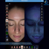 Analizador de Diagnóstico de Piel Facial 3D con IA, Dispositivo Avanzado de Análisis de Piel, 5 Espectros, Detección de Arrugas, Pigmentación y Poros, Uso Doméstico y Comercial