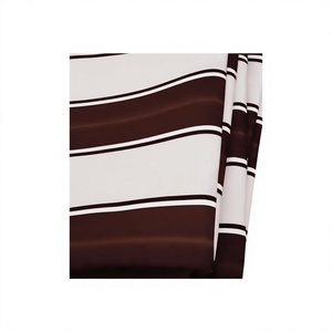 Good Quality Black and White Stripe Canvas <b>Fabric</b> Tarpaulins Windbreaker Canvas Side Walls For Arabic Desert Camping Tent - Product Image 1