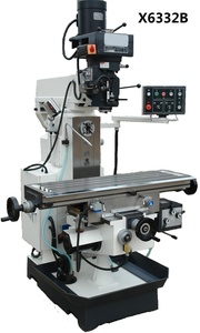 Độ chính xác cao x6332b tháp pháo Máy phay 5h Hướng dẫn sử dụng với động cơ lõi tự động Heavy Duty Công suất gia công - Product Image 2