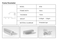 Boîte à lumière LED portable personnalisée en usine 2023, panneau PMMA, cadre injecté, enseigne lumineuse mince, publicitaire et décorative