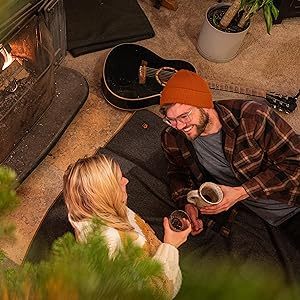 ผ้าห่มขนสัตว์ทหาร-อบอุ่น, หนา, ซักได้-เหมาะสำหรับกลางแจ้ง, ตั้งแคมป์, ผ้าห่มสนามกีฬา, ปิกนิก, การเดินทาง - Product Image 3