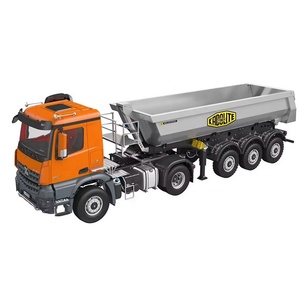 Camión Volquete RC Kabolite K5801 1:14 <span class=keywords><strong>de</strong></span> Alta Resistencia 4X4 con 3 Ejes, Elevación Eléctrica, Luces LED, Sonido <span class=keywords><strong>de</strong></span> Motor, Juguetes <span class=keywords><strong>de</strong></span> Construcción a Gran Escala - Product Image 2