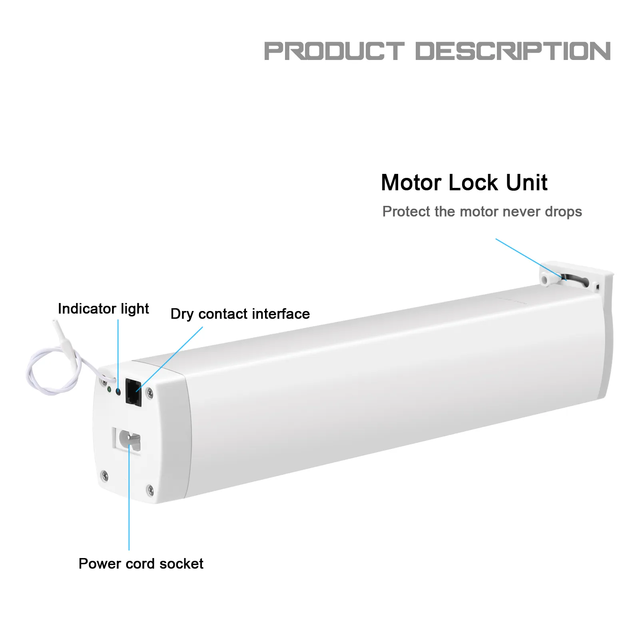 Tuya Zigbee 3.0 Smart Curtain Switch Module Smart Motorized Chain Roller Blind Bead Curtain Motor Compatible with Alexa