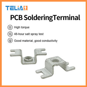 Haute qualité TLS5461 4 pattes en laiton PCB borne à vis précision faite pour le soudage à courant élevé - Product Image 2