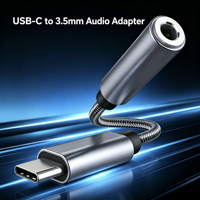Câble adaptateur USB-C 3.5mm femelle CX21998 DC, flambant neuf, COMTANG, décodage audio numérique sans retard pour PC/ordinateur portable/microphone