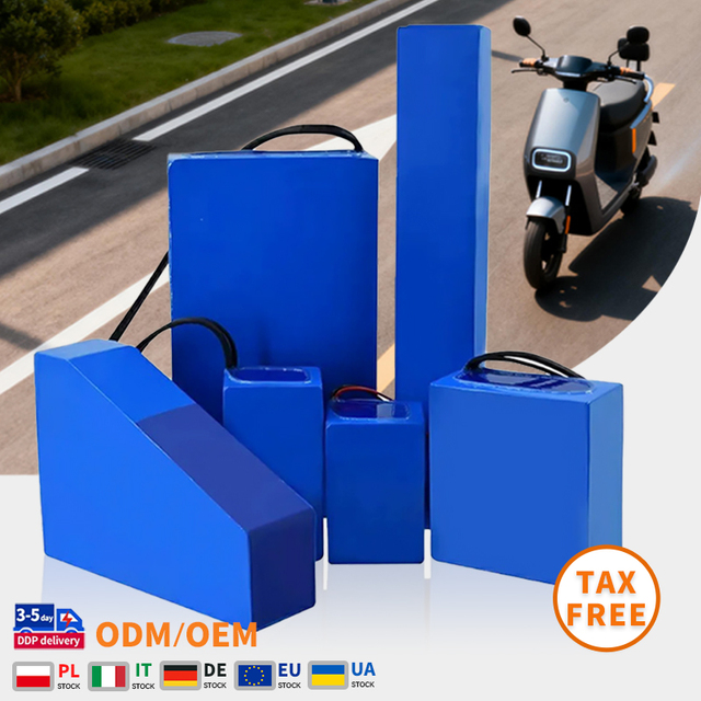 Customized 18650 21700 Li-io Battery Pack 12V 24V 36V 48V 60V 72V 10Ah 20Ah 30Ah 40Ah 50Ah 100Ah Lithium Ion E-bike Battery Pack