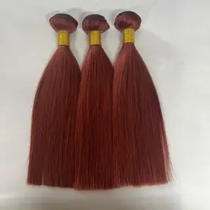 Factory Color Pink 10A with Grade 10A Colorful colors/Rainbow Purple/red/gray/blue/green/yellow/pink/blonde human hair