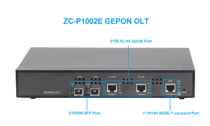 ¡Oferta de Fábrica! ZC-P1002E 2*EPON+2*GE Puerto de Enlace Ascendente EPON OLT - Product Image 5