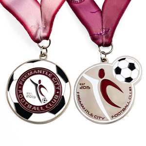 Vendita all'ingrosso medaglione medaglione di metallo glitterato in argento basket Netball club Sport medaglia premio Souvenir regali - Product Image 3