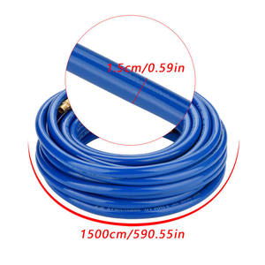 Vente chaude 300 PSI Tuyau d'air court léger et robuste <span class=keywords><strong>3</strong></span>/8 pouces X <span class=keywords><strong>6</strong></span> pieds 1/<span class=keywords><strong>4</strong></span> pouces. Raccords MNPT Tuyau <span class=keywords><strong>de</strong></span> compresseur d'air - Product Image 2