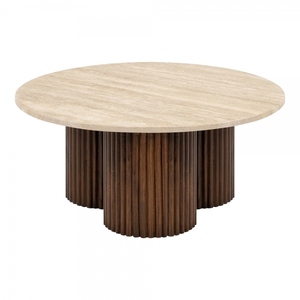 Produttore MK <span class=keywords><strong>pietra</strong></span> Vintage tavolo da tè 3 gambe crema travertino centro <span class=keywords><strong>giardino</strong></span> rotondo in marmo tavolino da caffè