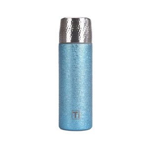 Vaso Térmico de Titanio Puro 316SS con Doble Pared y Aislamiento al Vacío, Infusor de Té, Textura Martillada, Taza de Viaje para Auto, Portátil y de Lujo - Product Image 5