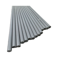 Tige de panneau de feuille de PVC gris clair de haute qualité avec service de coupe et de traitement personnalisé de plaque de PVC gris foncé