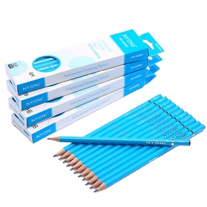 Chất Lượng Cao 4B 5B 6B Bút Chì Vẽ Tiên Tiến Bút Chì Phác Thảo Hình Tròn Viết Trơn - Product Image 1