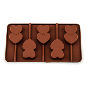 DIY <b>Chocolate</b> Silicone Lollipop Molds 6 Pack For Home Baking Cake Decorating - Product Image 2