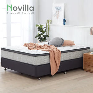 ที่นอนสปริงแบบพ็อกเก็ตสปริงขนาดควีนไซส์ ยี่ห้อ <span class=keywords><strong>Sweetnight</strong></span> รุ่น Comfortable Knitting Fabric Latex Foam <span class=keywords><strong>Topper</strong></span> บรรจุในกล่อง ราคาโรงงาน - Product Image 2