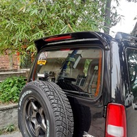 Aileron arrière Suzuki Jimny 2007-2017 avec éclairage LED intégré, en ABS de haute qualité, pour décoration de coffre de voiture