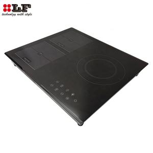 Nouvel appareil de cuisson 2025 : Table de cuisson hybride électrique encastrable à 3 brûleurs, induction et infrarouge - Product Image 3