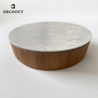 Meubles de haute qualité en bois massif respectueux de l'environnement robuste facile à nettoyer Table basse de salon