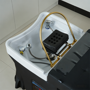 Lit de spa électrique professionnel traditionnel personnalisé avec réservoir d'eau, chauffe-eau noir, fauteuil de lavage et éponge haute densité - Product Image 2