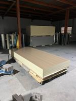 Échantillon de panneau mural en PVC avec placage de bois de charbon de bambou, matériau de décoration moderne pour fond de télévision, panneaux muraux en bambou