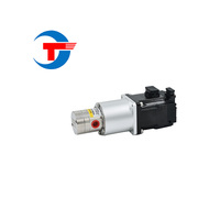 Pompe à engrenages magnétique de qualité sanitaire 0,3 ml/rev avec servomoteur, micro-pompe doseuse pour machine de remplissage et de dosage de lotion et de toner