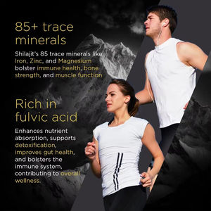 Cápsulas Ultra de Shilajit Original de Marca Privada, Shilajit Puro del Himalaya + Extracto Herbal, Píldoras de Potencia Óptima para la Inmunidad y la Vitalidad - Product Image 6