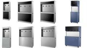 Kabine tipi paslanmaz çelik büyük kapasiteli sıcak ve sıcak doğrudan içme su çeşmesi - Product Image 6